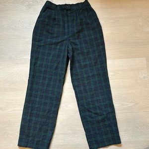 Pendleton tartan trousers